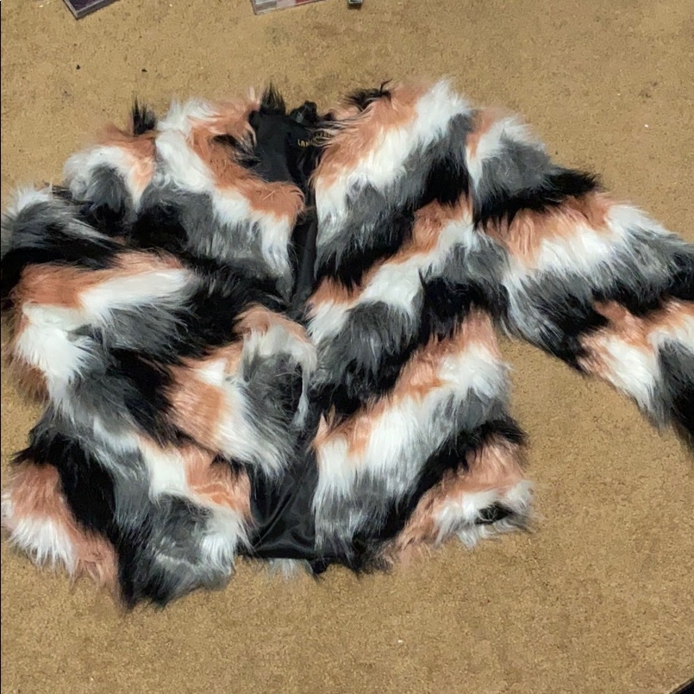 Faux Fur Coat